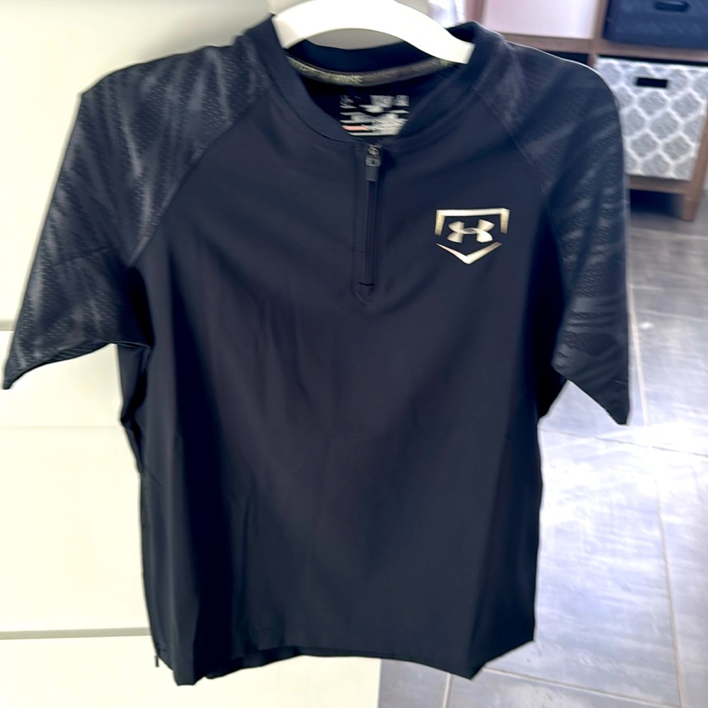 EUC Boys Under Armour Baseball Cage Jacket Size YMD